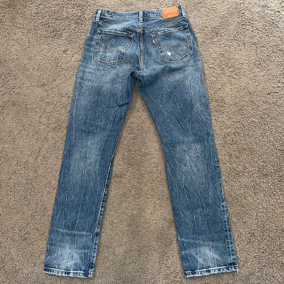 Levi's 501 - 150th Anniversary Jeans - Distressed - Size W29 L32 - Excel. Cond. - Picture 7 of 16